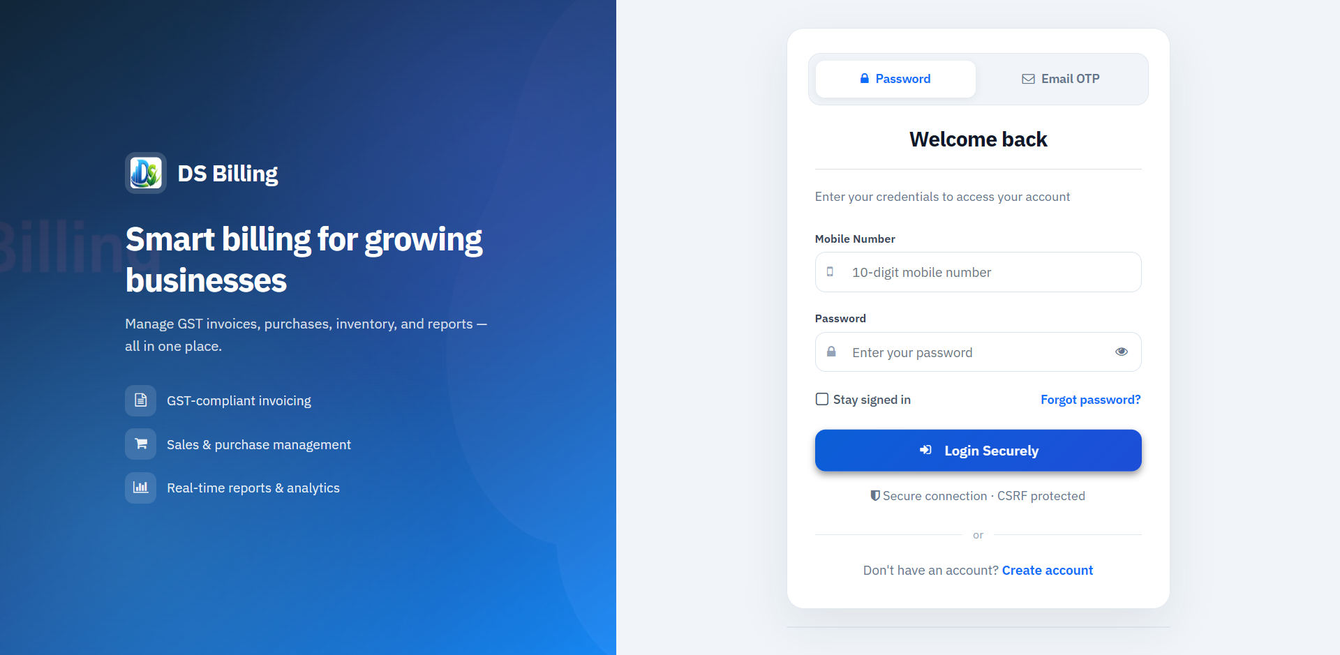 Login & App Access